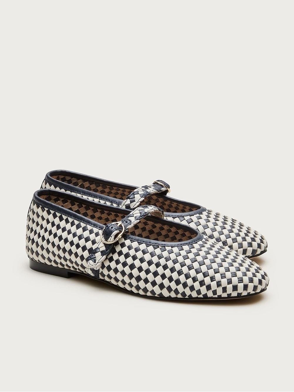 NEW Jcrew Mary Jane ballet flats in woven leather